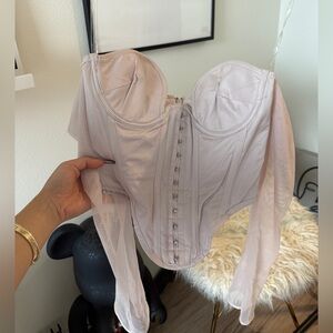 House of CB Blush Corset Top